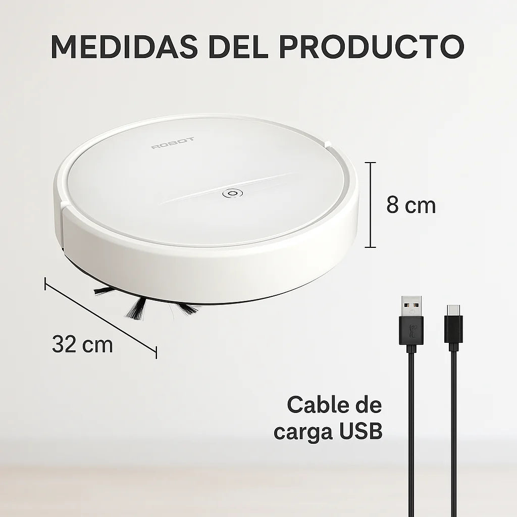 Cleanme® Aspiradora Robot | Limpia tu hogar sin mover un dedo – Beuti Shop