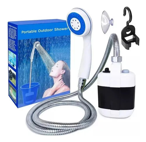 Ducha Portátil Automática Con Bomba De Agua Recargable