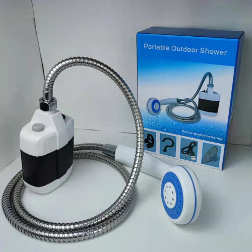 Ducha Portátil Automática Con Bomba De Agua Recargable