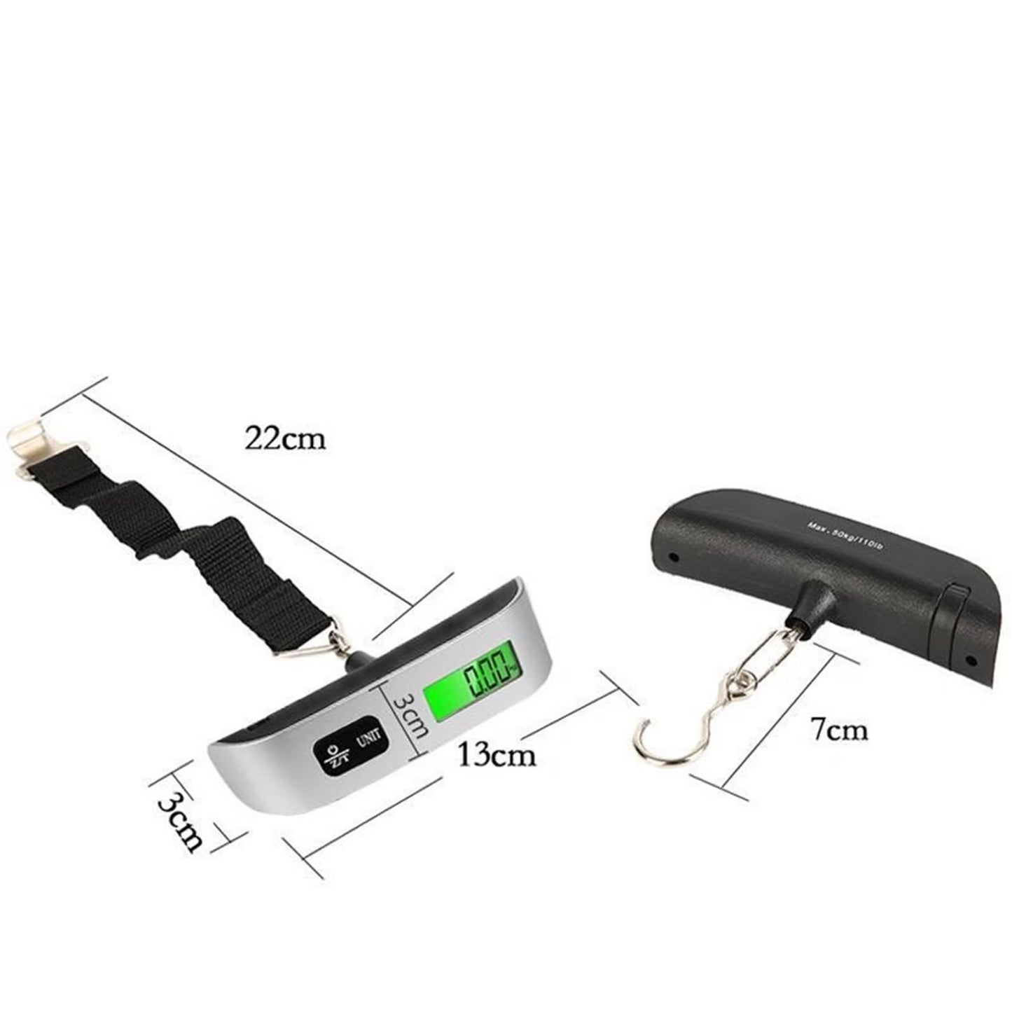 LugWeight Pro – Báscula Digital Portátil para Equipaje