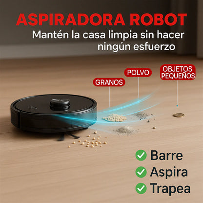 Cleanme® Aspiradora Robot | Limpia tu hogar sin mover un dedo – Beuti Shop